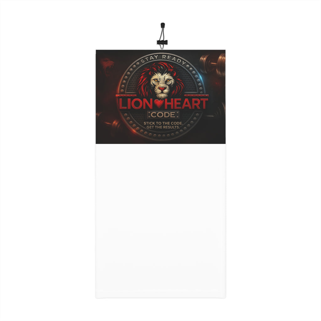 Lionheart Code Winter Neck Gaiter – Warm Fleece Face & Neck Cover for Training & Outdoor Workouts