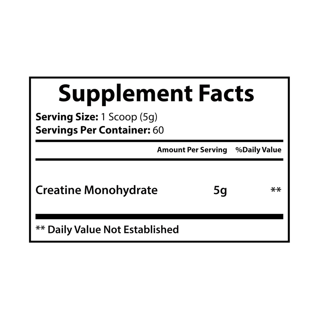 The Lionheart Code Creatine Monohydrate – Strength, Power & Recovery | 60 Servings