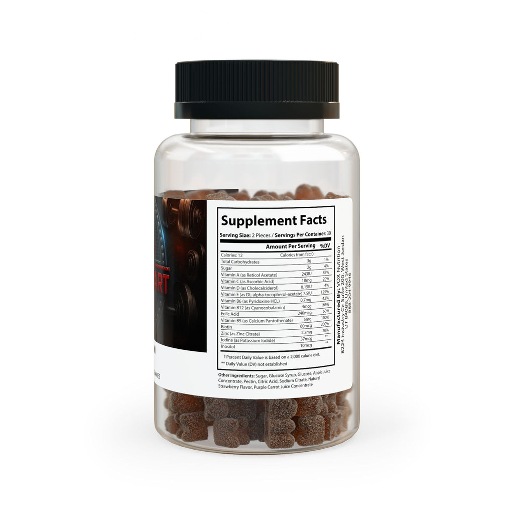 The Lionheart Code Multivitamin - Energy, Recovery & Athletic Performance Support | 60 Gummies