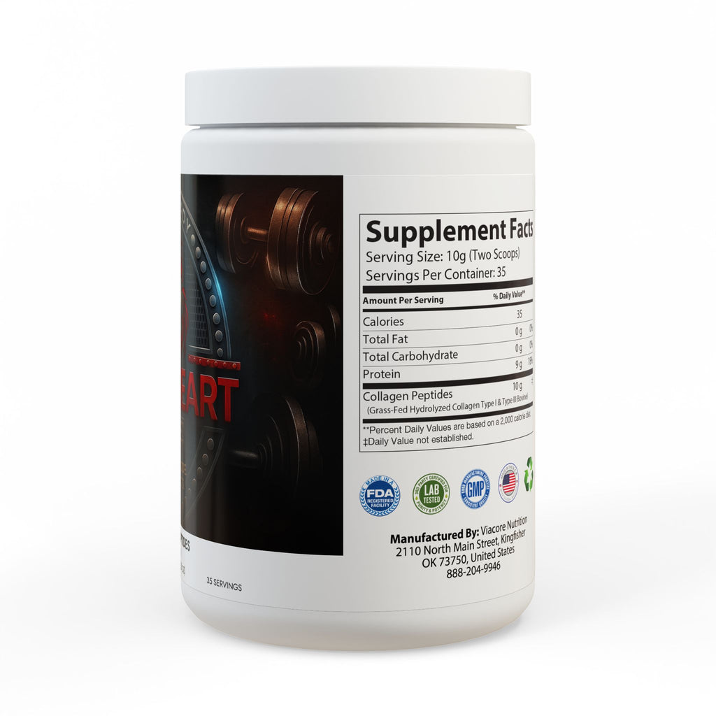 The Lionheart Code Collagen – Joint, Connective Tissue & Recovery Support | 35 Servings